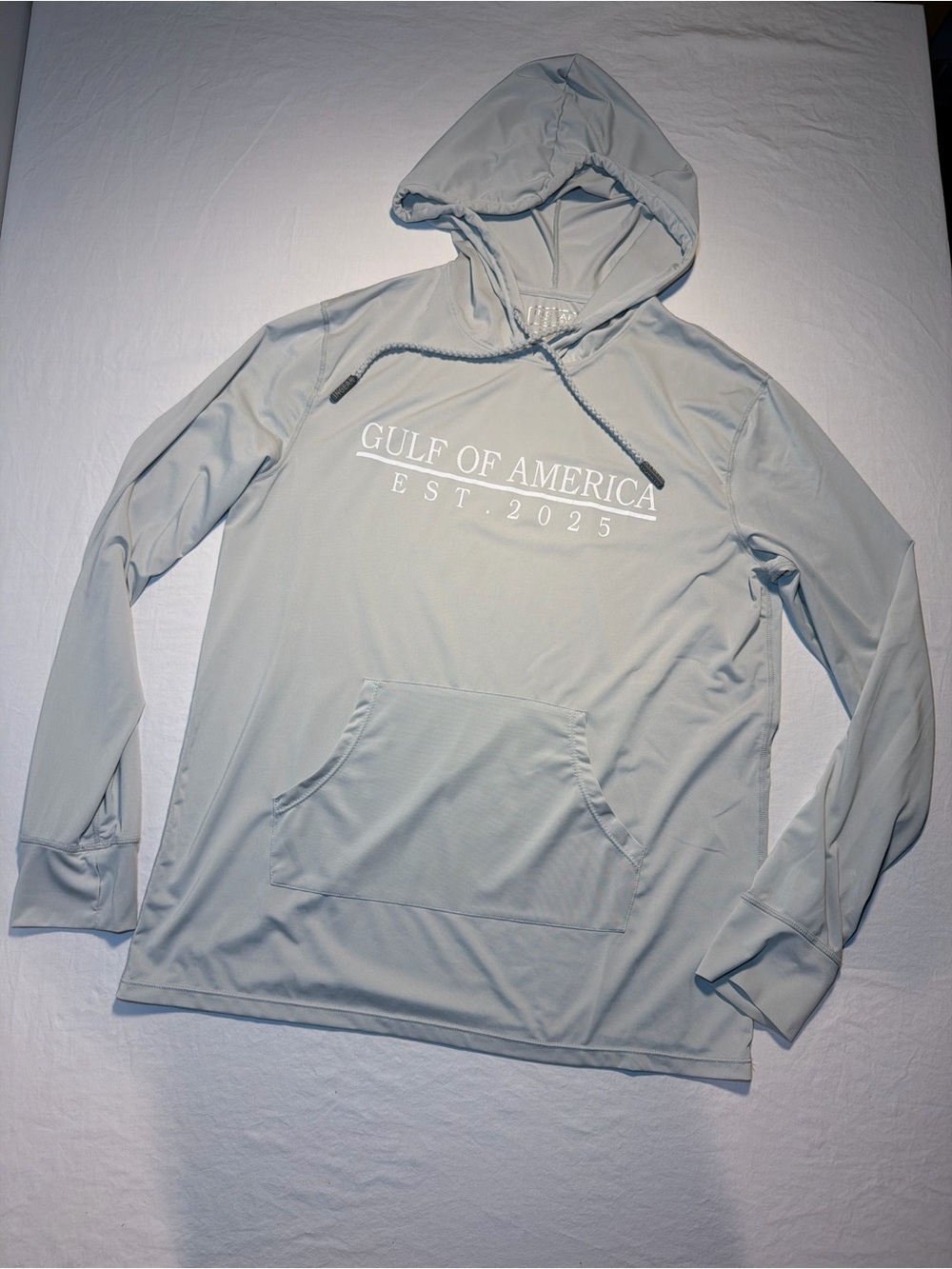 Ingear Light Gray ”Gulf of America” sun hoodie